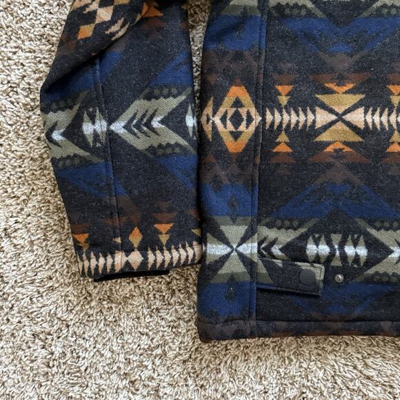NWT $450 Roark x Pendleton Axeman Southwest Aztec Wool Jacket Coat Men’s Size L - Picture 8 of 16